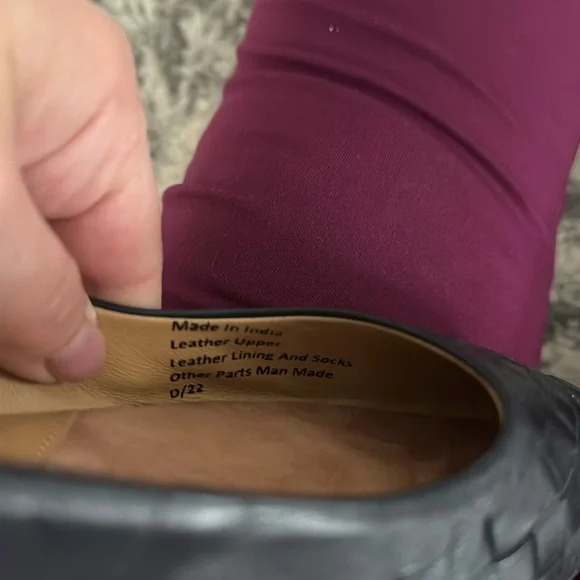 VGUC Trotters Dark Navy Estee Woven 7M - Picture 12 of 13